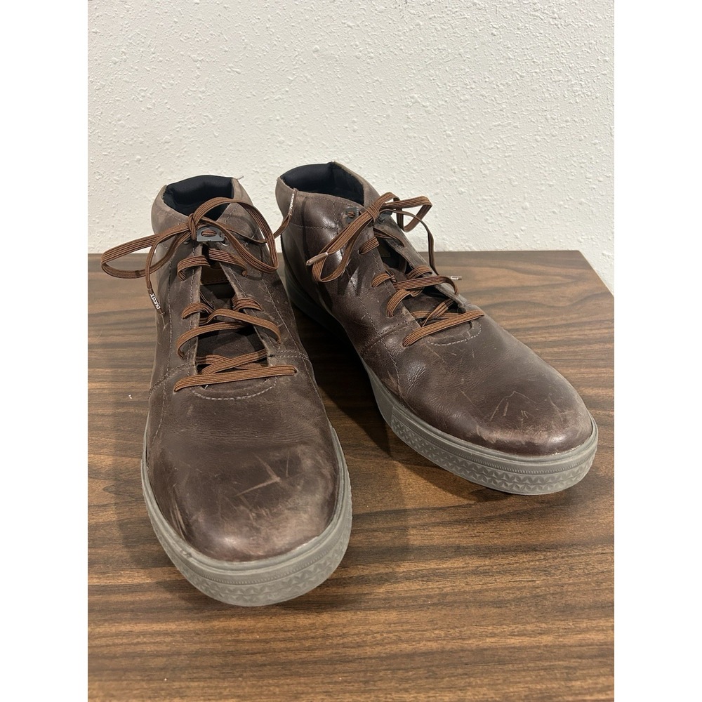 Merrell Barkley Leather Chukka Boots Rant Mid Sneaker J97079 Brown Shoes Size 15